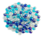 Ocean Waves Mix Glass Gems