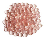 Crystal Pinky Peach Glass Gems