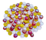 Golden Sunset Mix Glass Gems
