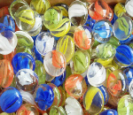 Cat-Eye Mix Glass Gems